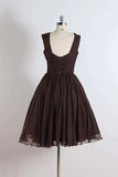 Vintage Tulle Prom Dress Short Homecoming Dresses 18th Birthday Outfits HZ1024