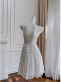 Simple A line Spaghetti Straps Chiffon Short Homecoming Dresses Birthday Outfit HZ1024