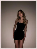 Sexy Sheath Black Homecoming Dresses Short Hoco Dress For Teens HZ1024