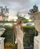 Shiny Mermaid Spaghetti Straps Sequin Long Prom Dress,Formal Dress HZ1024