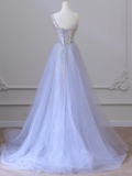Sparkly Mermaid Straps Sequin Long Prom Dress HZ1024