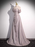 Sexy Sheath Strapless Sequin Long Prom Dress HZ1024